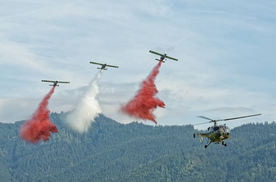 Stabilizovana Situacija na Požarištima Kod Trebinja: Vatrogasci i Helikopter Zaustavili Napredovanje Vatre